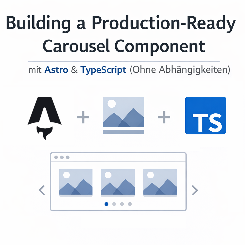 Produktionsreife Carousel-Komponente mit Astro und TypeScript