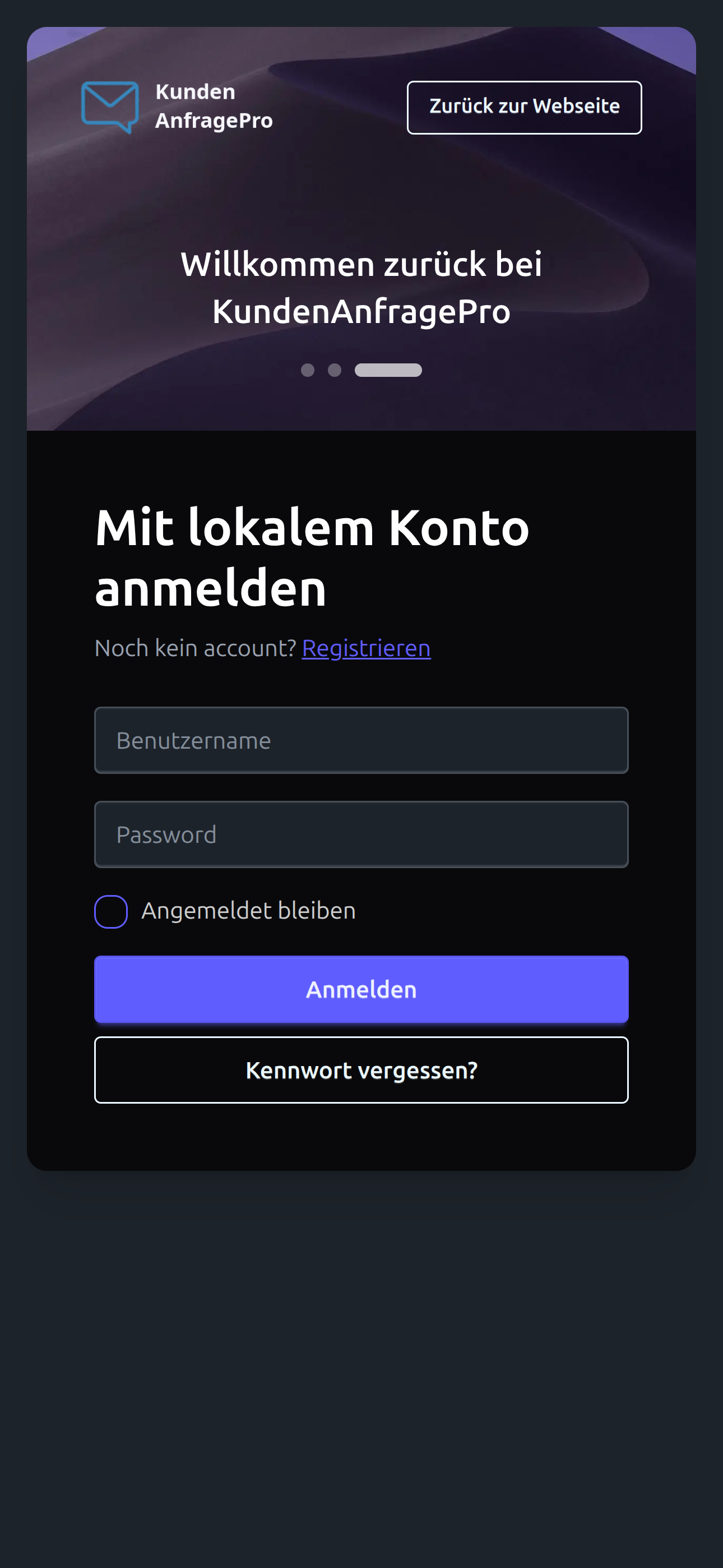 Modernes Power Pages Portal mit individuellem Design