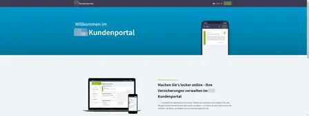 Neuentwicklung einer Webseite als ein zentrales Kundenportal image